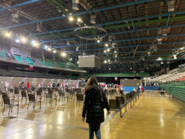 フィレンツェでワクチンを接種する